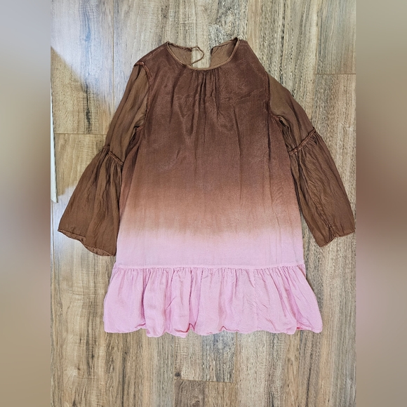 Cynthia Rowley Siena Ombre Swing Silk Dress - Picture 7 of 11